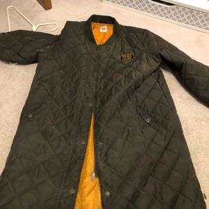 Vans long down jacket